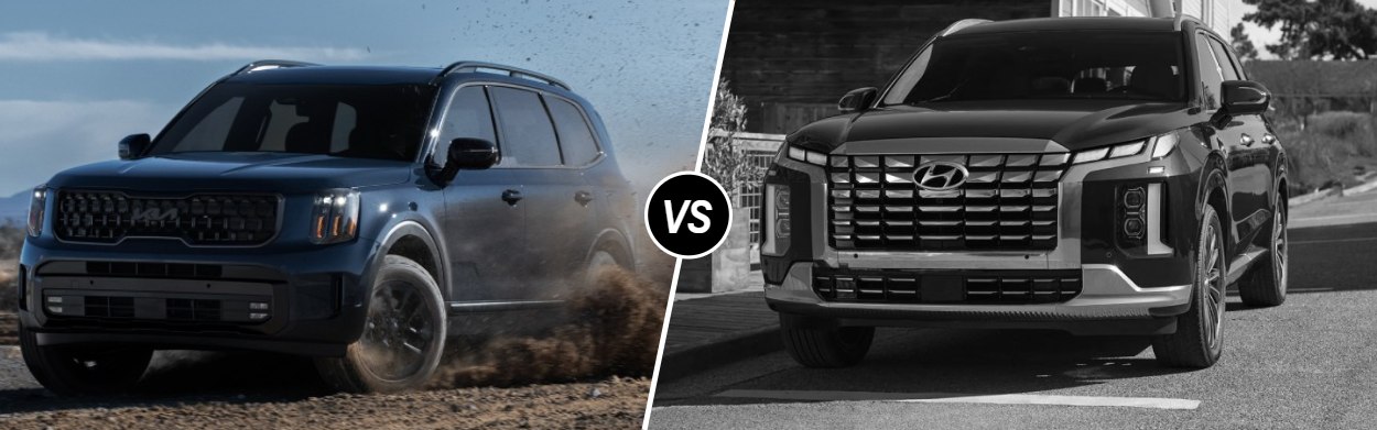 2025 Kia Telluride vs 2025 Hyundai Palisade in Eau Claire, WI 2025 Kia Telluride vs 2025 Hyundai Palisade in Eau Claire, WI