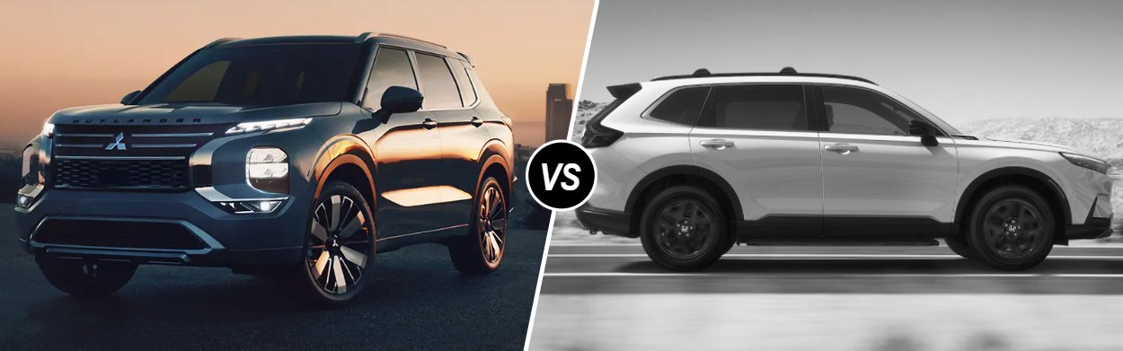 2025 Mitsubishi Outlander vs 2025 Honda CR-V in Quakertown, PA 2025 Mitsubishi Outlander vs 2025 Honda CR-V in Quakertown, PA