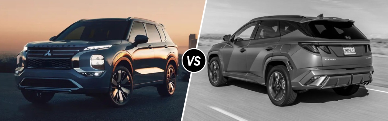 2025 Mitsubishi Outlander vs 2025 Hyundai Tucson near La Crosse, WI 2025 Mitsubishi Outlander vs 2025 Hyundai Tucson near La Crosse, WI