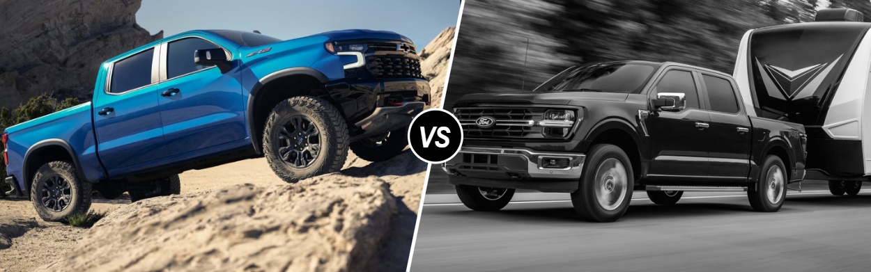 2026 Chevrolet Silverado 1500 vs 2026 Ford F-150 in Momence, IL 2026 Chevrolet Silverado 1500 vs 2026 Ford F-150 in Momence, IL