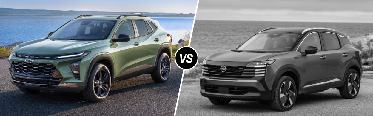 2026 Chevrolet Trax vs 2026 Nissan Kicks in Momence, IL 2026 Chevrolet Trax vs 2026 Nissan Kicks in Momence, IL
