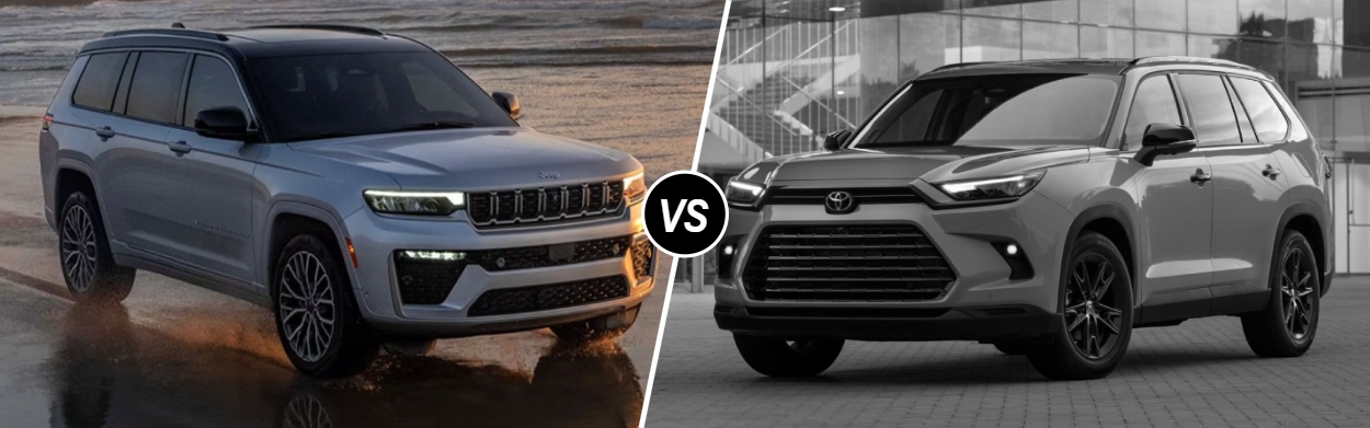 2026 Jeep Grand Cherokee vs 2026 Toyota Grand Highlander in Glendale, WI 2026 Jeep Grand Cherokee vs 2026 Toyota Grand Highlander in Glendale, WI