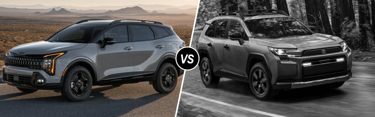 2026 Kia Sportage vs 2026 Toyota RAV4 in Eau Claire, WI 2026 Kia Sportage vs 2026 Toyota RAV4 in Eau Claire, WI