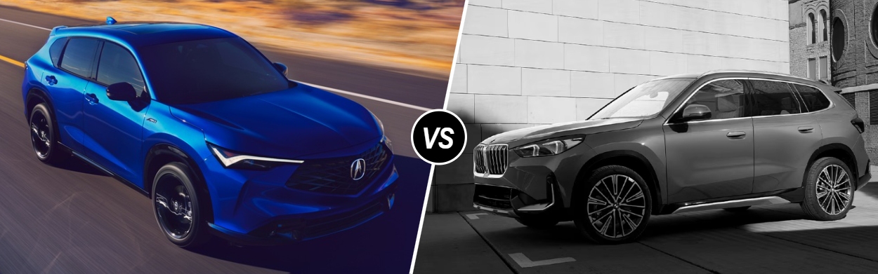 2025 Acura ADX vs 2025 BMW X1 near Philadelphia, PA