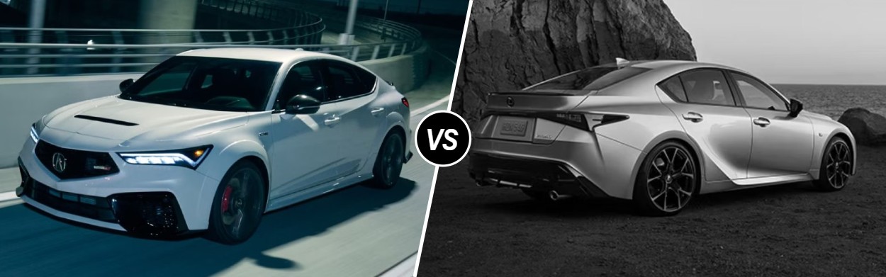 2025 Acura Integra vs 2025 Lexus IS in Dublin, OH