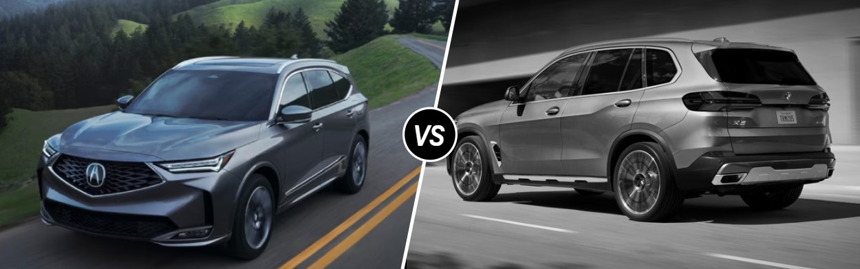 2025 Acura MDX vs 2025 BMW X5 in Dublin, OH