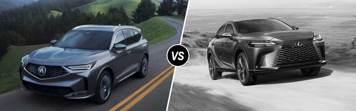 2025 Acura MDX vs 2025 Lexus RX 350 near Columbus, OH