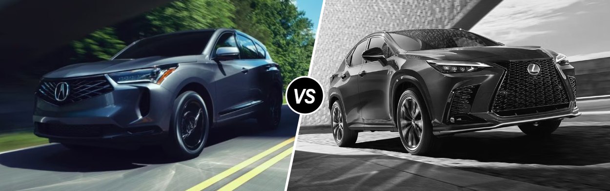 2025 Acura RDX vs 2025 Lexus NX near Columbus, OH
