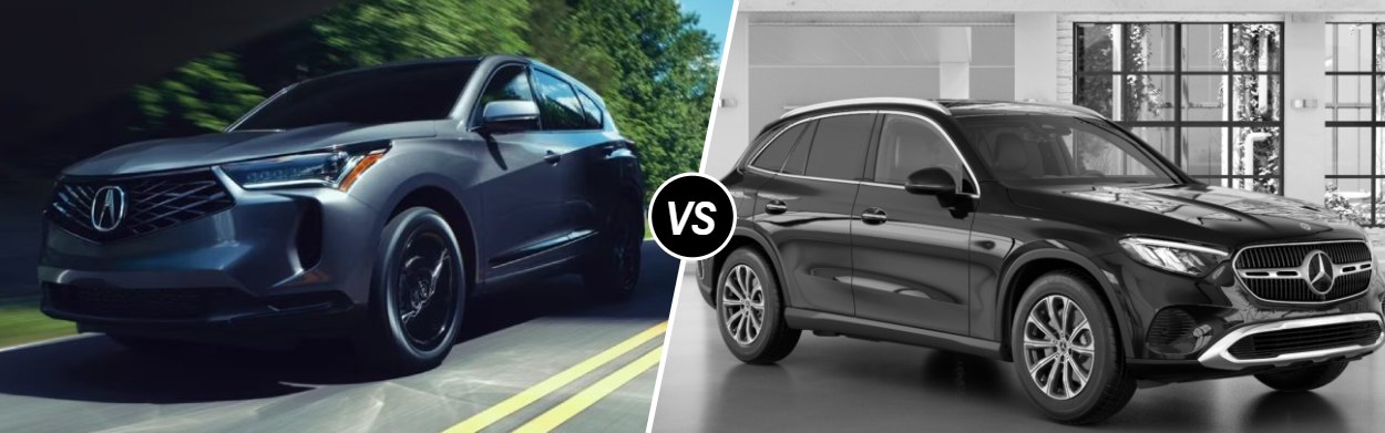 2025 Acura RDX vs 2025 Mercedes-Benz GLC 300 in Dublin, OH