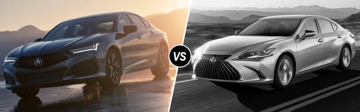 2025 Acura TLX vs 2025 Lexus ES near Columbus, OH