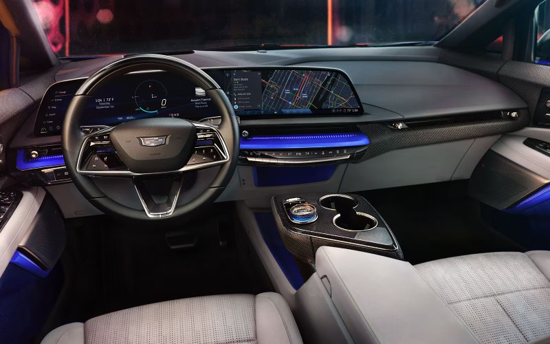 Jacksonville, IL - 2025 Cadillac OPTIQ's Interior Jacksonville, IL - 2025 Cadillac OPTIQ's Interior