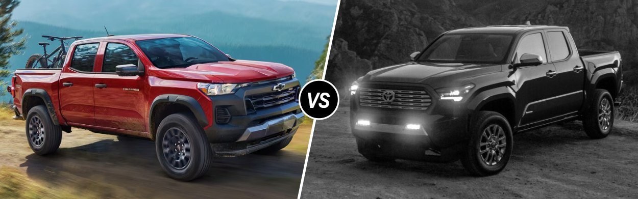 2025 Chevrolet Colorado vs 2025 Toyota Tacoma near Pullman, WA