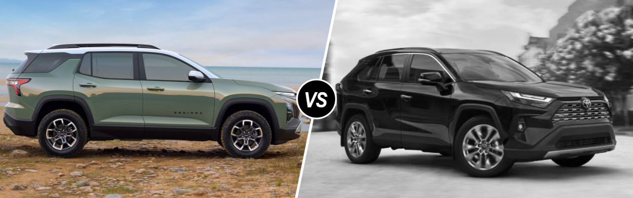 2025 Chevrolet Equinox vs 2025 Toyota RAV4 in Grayslake, IL