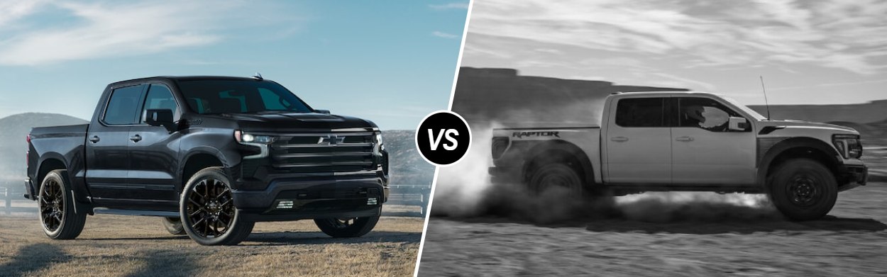 2025 Chevrolet Silverado 1500 vs 2025 Ford F-150 near Pullman, WA