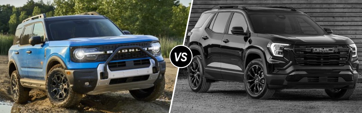 2025 Ford Bronco Sport vs 2025 GMC Terrain in Cedar City, UT