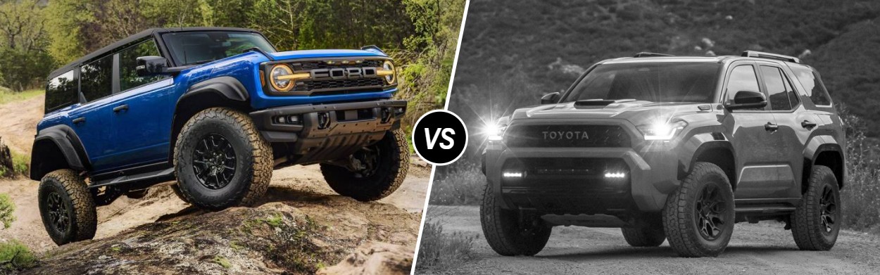 2025 Ford Bronco vs 2025 Toyota 4Runner near St. George, UT