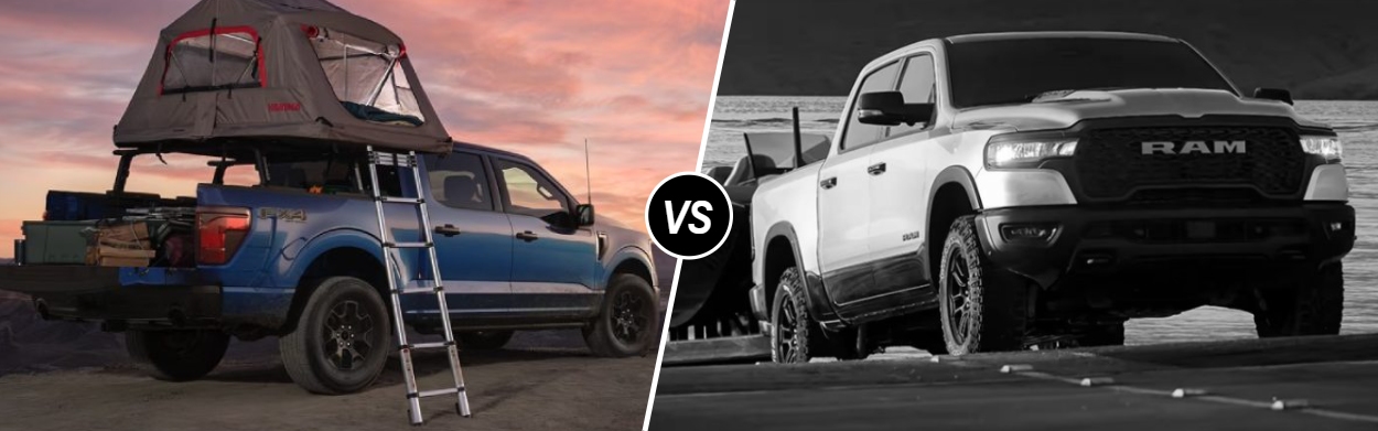 2025 Ford F-150 vs 2025 Ram 1500 near Wausau, WI