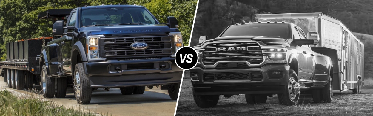2025 Ford Super Duty F-350 vs 2025 Ram 3500 near Wausau, WI