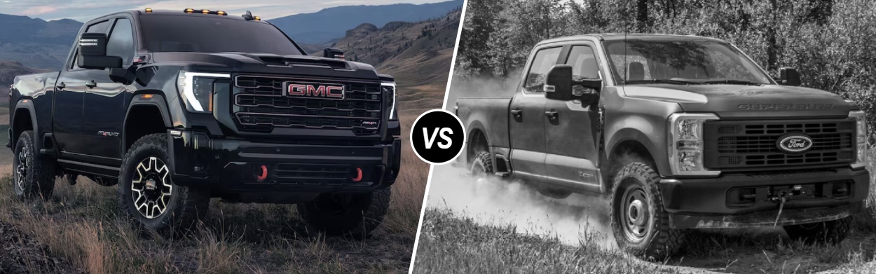 2025 GMC Sierra 2500 HD vs 2025 Ford F-250 in Grand Island, NE
