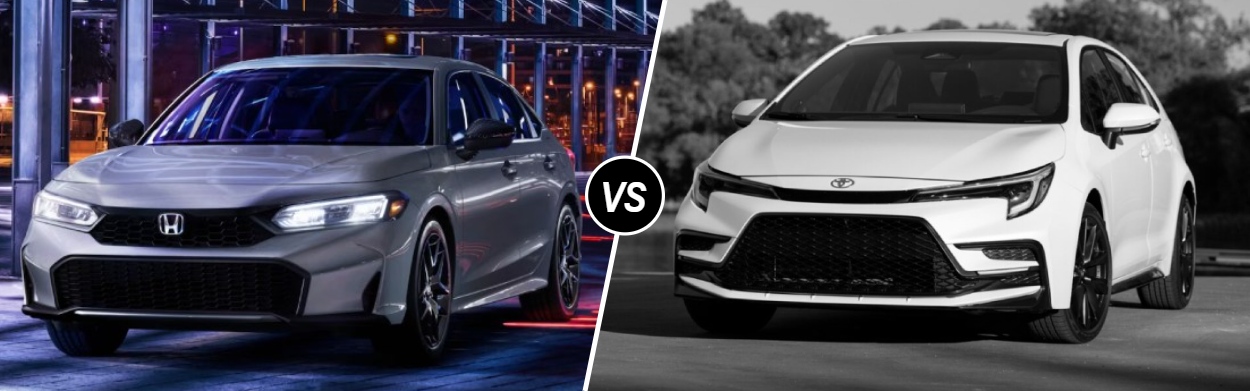 2026 Honda Civic Sedan vs 2026 Toyota Corolla in Brandon, MS