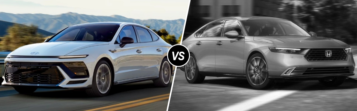 2025 Hyundai Sonata Hybrid vs 2025 Honda Accord Hybrid in Grand Island, NE