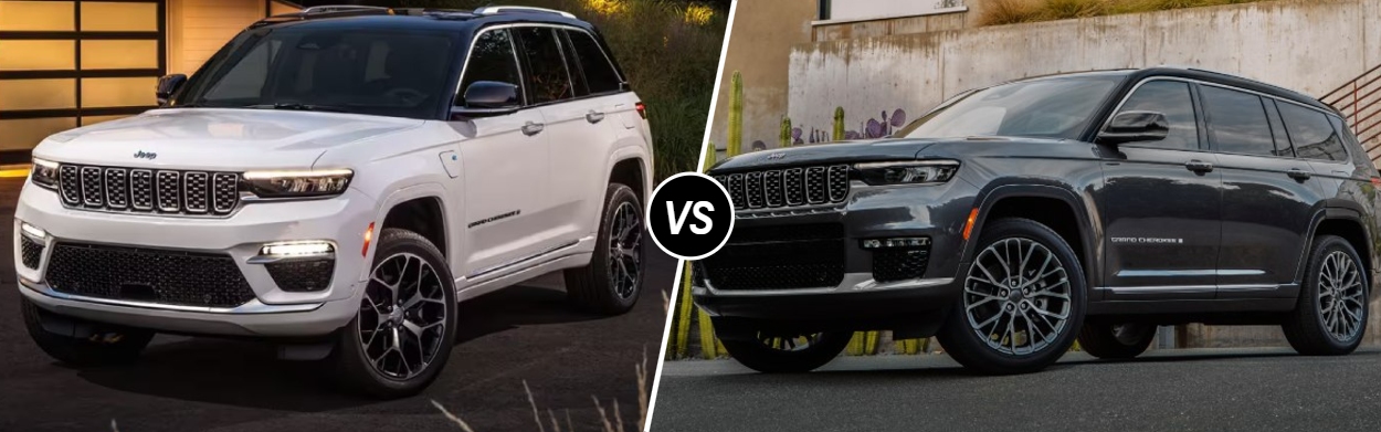 2025 Jeep Grand Cherokee vs 2025 Jeep Grand Cherokee L in Cedar Lake, IN