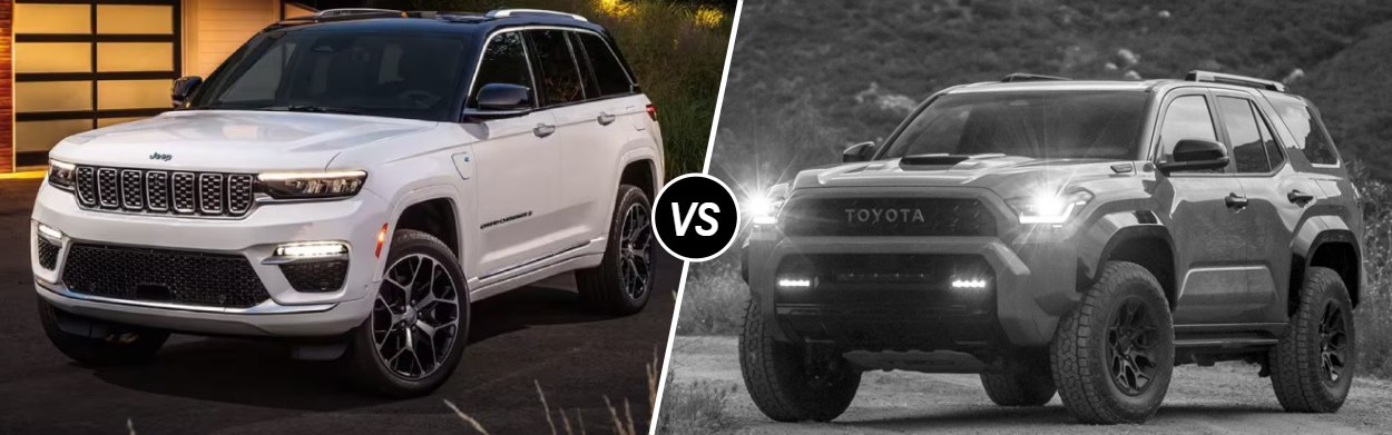 2025 Jeep Grand Cherokee vs 2025 Toyota 4Runner in Skokie, IL