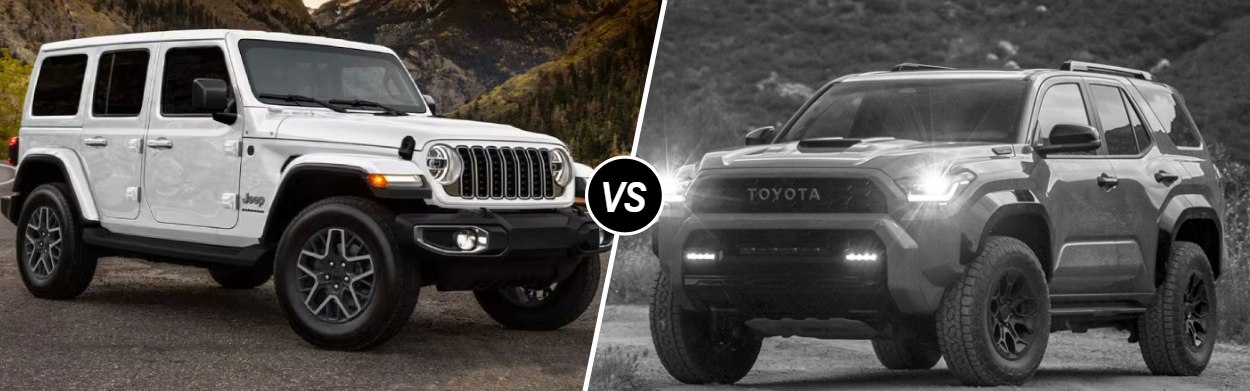2025 Jeep Wrangler vs 2025 Toyota 4Runner in Hastings, NE