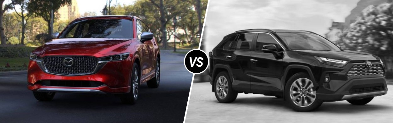 2025 Mazda CX-5 vs 2025 Toyota RAV4 in Tustin, CA