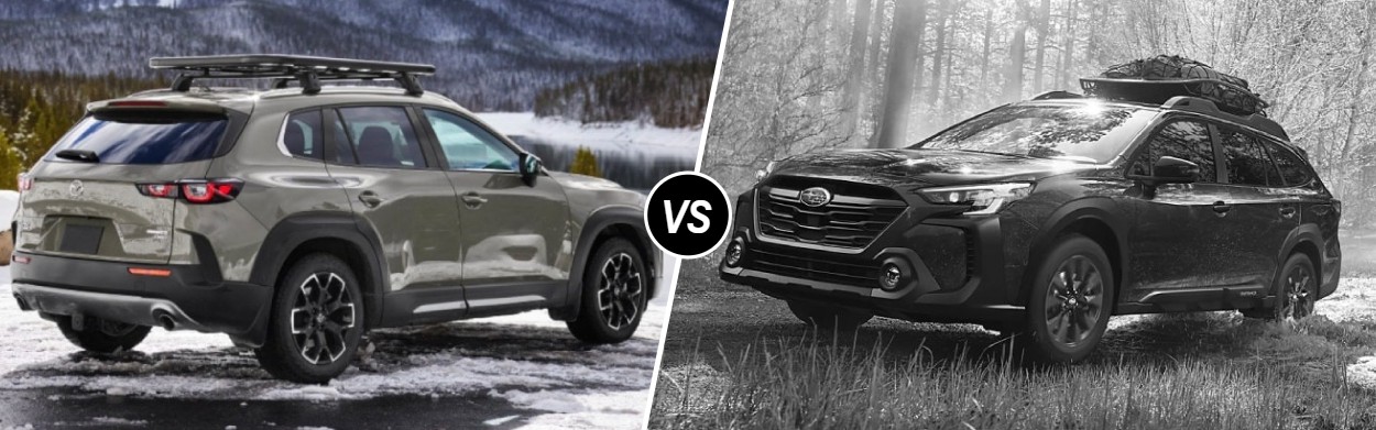 2025 Mazda CX-50 vs 2025 Subaru Outback in Tustin, CA