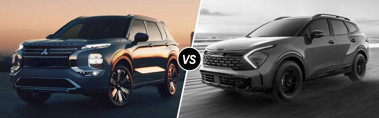 2025 Mitsubishi Outlander vs 2025 Kia Sportage in Reading, PA