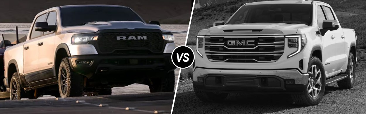 2025 Ram 1500 vs 2025 GMC Sierra 1500 in Hastings, NE
