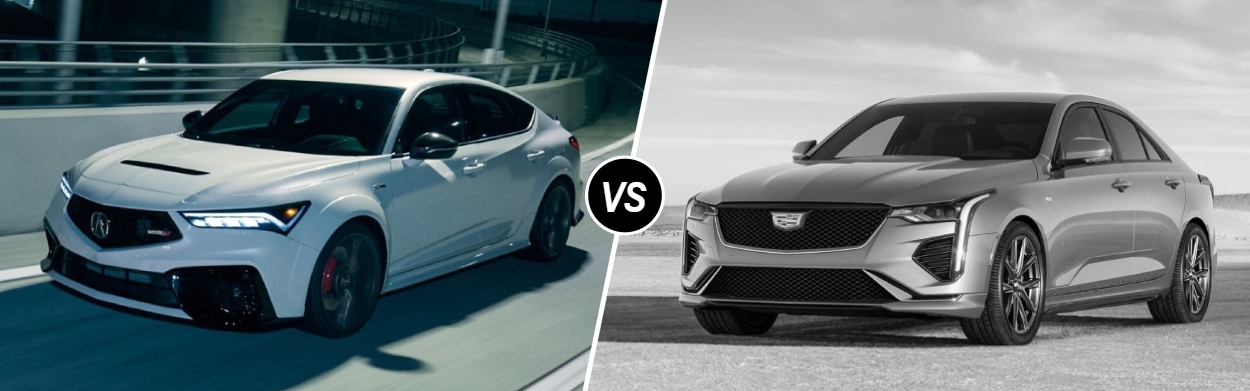 2026 Acura Integra vs 2026 Cadillac CT4 near Philadelphia, PA