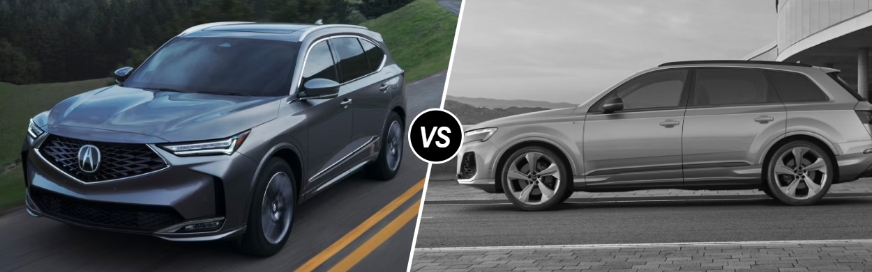 2026 Acura MDX vs 2026 Audi Q7 near Philadelphia, PA
