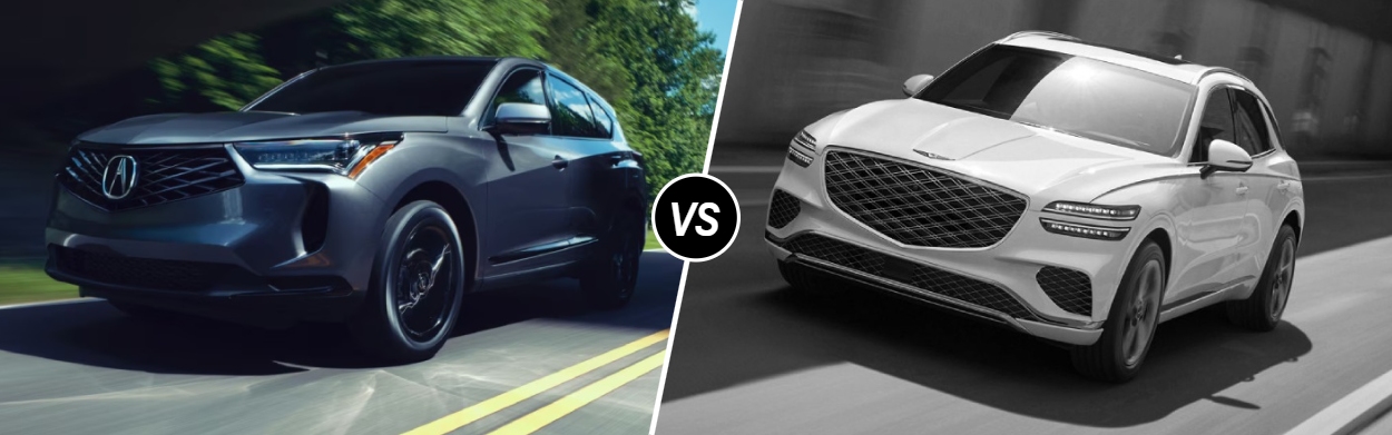 2026 Acura RDX vs 2026 Genesis GV70 near Philadelphia, PA