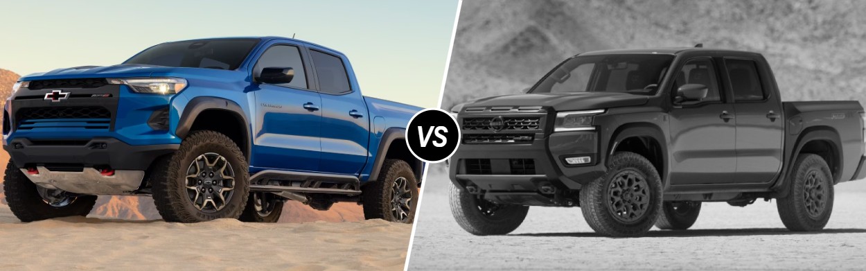 2026 Chevrolet Colorado vs 2026 Nissan Frontier in Davenport, IA