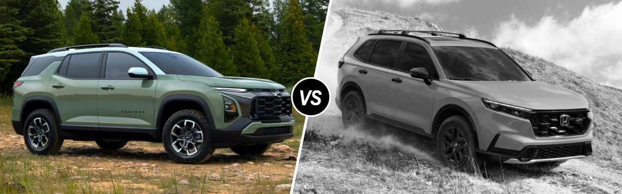 2026 Chevrolet Equinox vs 2026 Honda CR-V near Bourbonnais, IL
