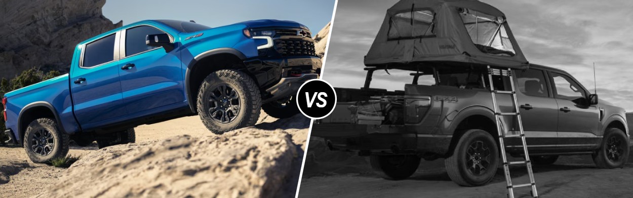 2026 Chevrolet Silverado 1500 vs 2025 Ford F-150 in Grayslake, IL