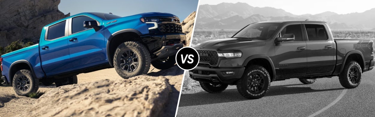 2026 Chevrolet Silverado 1500 vs 2026 Ram 1500 near Bemidji, MN