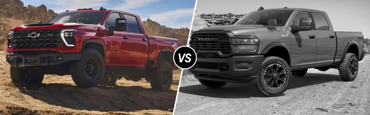 2026 Chevrolet Silverado 2500 HD vs 2026 Ram 2500 in Oxford, PA