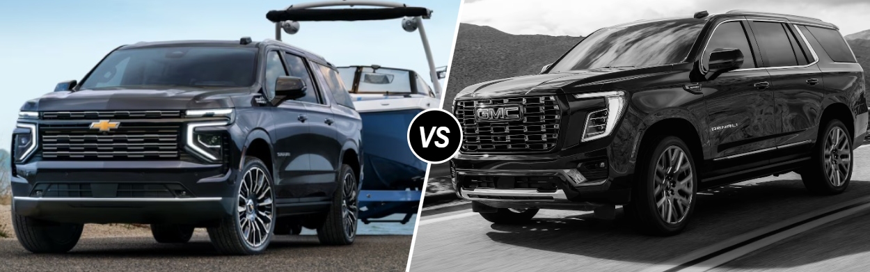 2026 Chevrolet Suburban vs 2026 GMC Yukon XL in Pompano Beach, FL