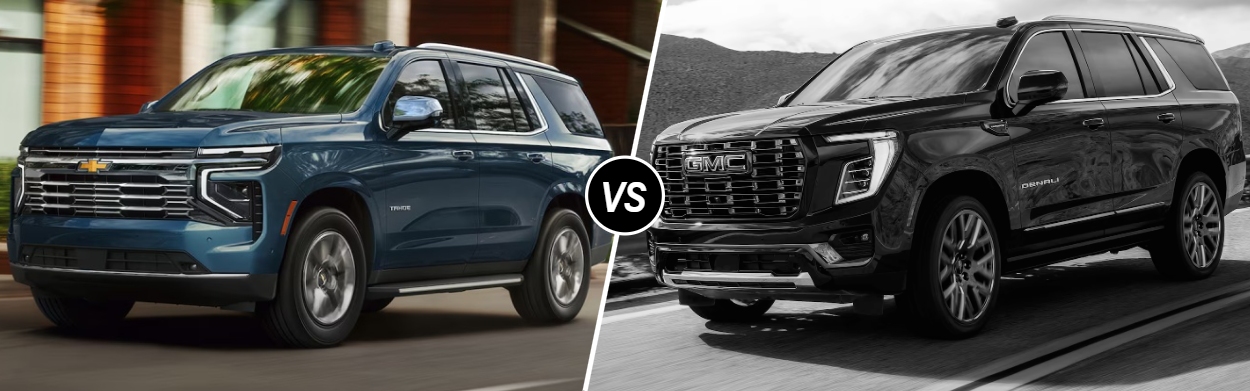 2026 Chevrolet Tahoe vs 2026 GMC Yukon near Fargo, ND