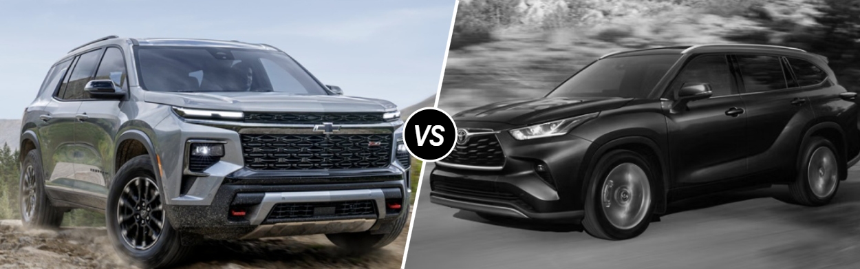 2026 Chevrolet Traverse vs 2026 Toyota Highlander near West Columbia, SC