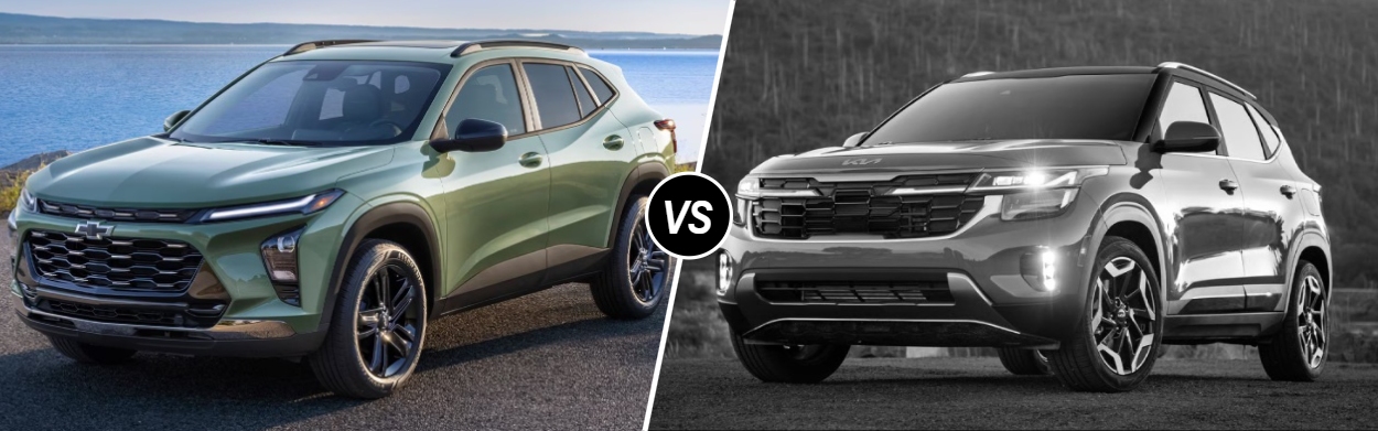 2026 Chevrolet Trax vs 2026 Kia Seltos in Scarsdale, NY