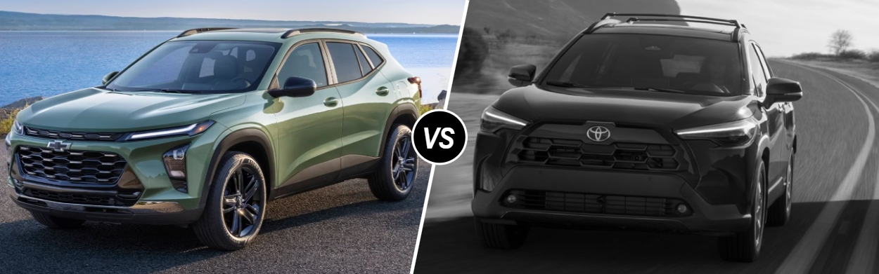 2026 Chevrolet Trax vs 2026 Toyota Corolla Cross in Davenport, IA