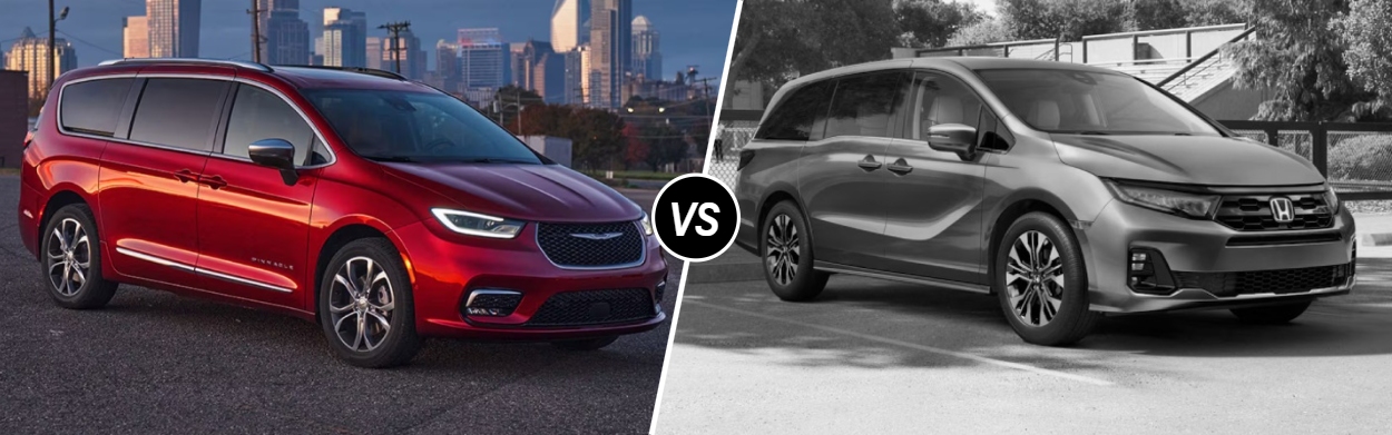 2026 Chrysler Pacifica vs 2026 Honda Odyssey in Skokie, IL
