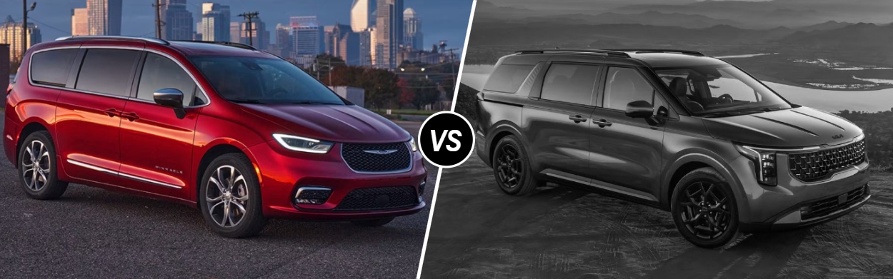 2026 Chrysler Pacifica vs 2026 Kia Carnival MPV in Hampshire, IL