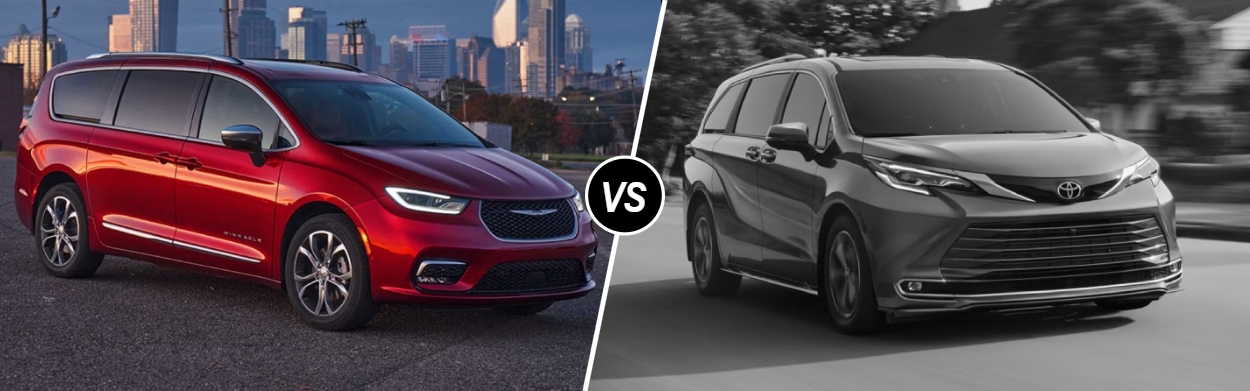 2026 Chrysler Pacifica vs 2026 Toyota Sienna near St. Charles, MO