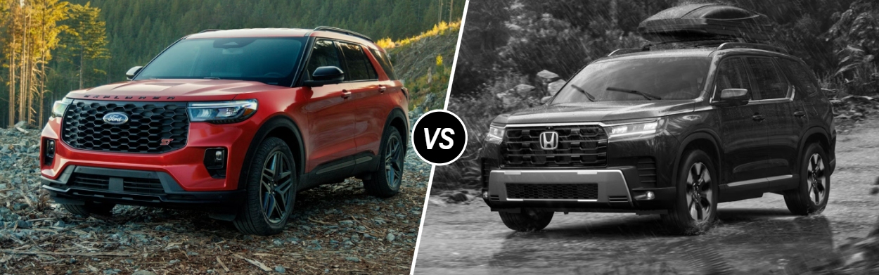 2026 Ford Explorer vs 2026 Honda Pilot in Royston, GA