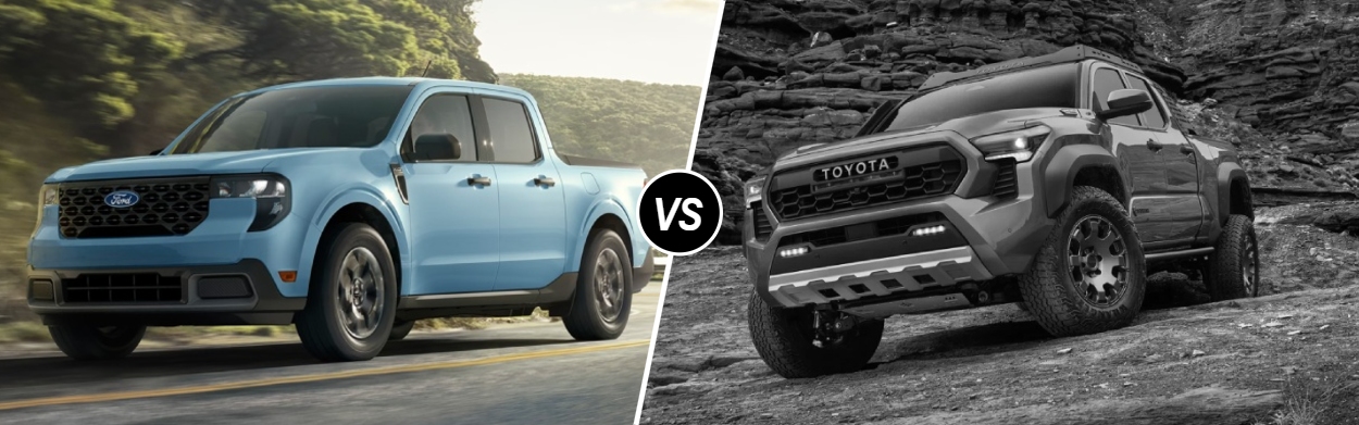 2026 Ford Maverick vs 2026 Toyota Tacoma in Huron, OH